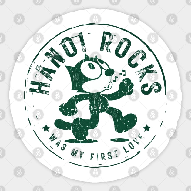 hanoi rocks was my first love Sticker by reraohcrot